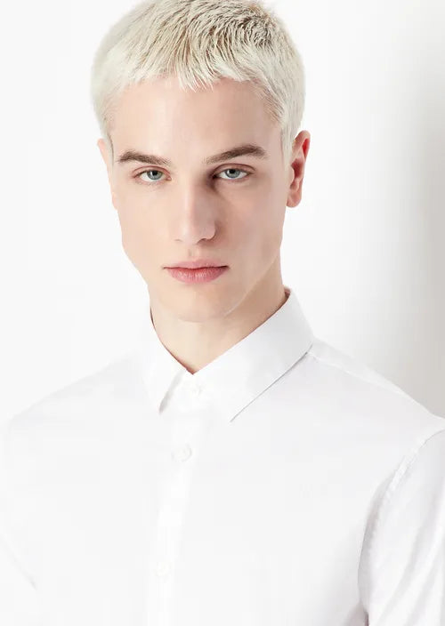 Camicia in cotone bianca