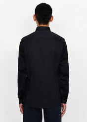 Camicia in cotone blu