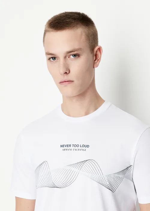 Tshirt stampa wave