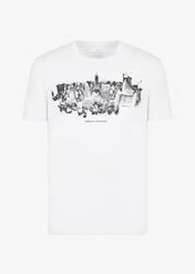 Tshirt in cotone stretch slim