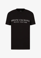 Tshirt regular fit in jersey nera