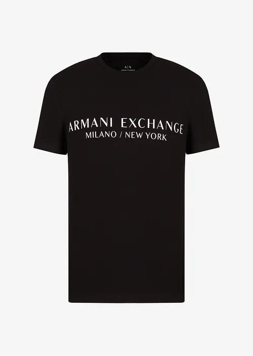 Tshirt regular fit in jersey nera