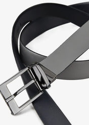 Cintura con fibia blu/grigio