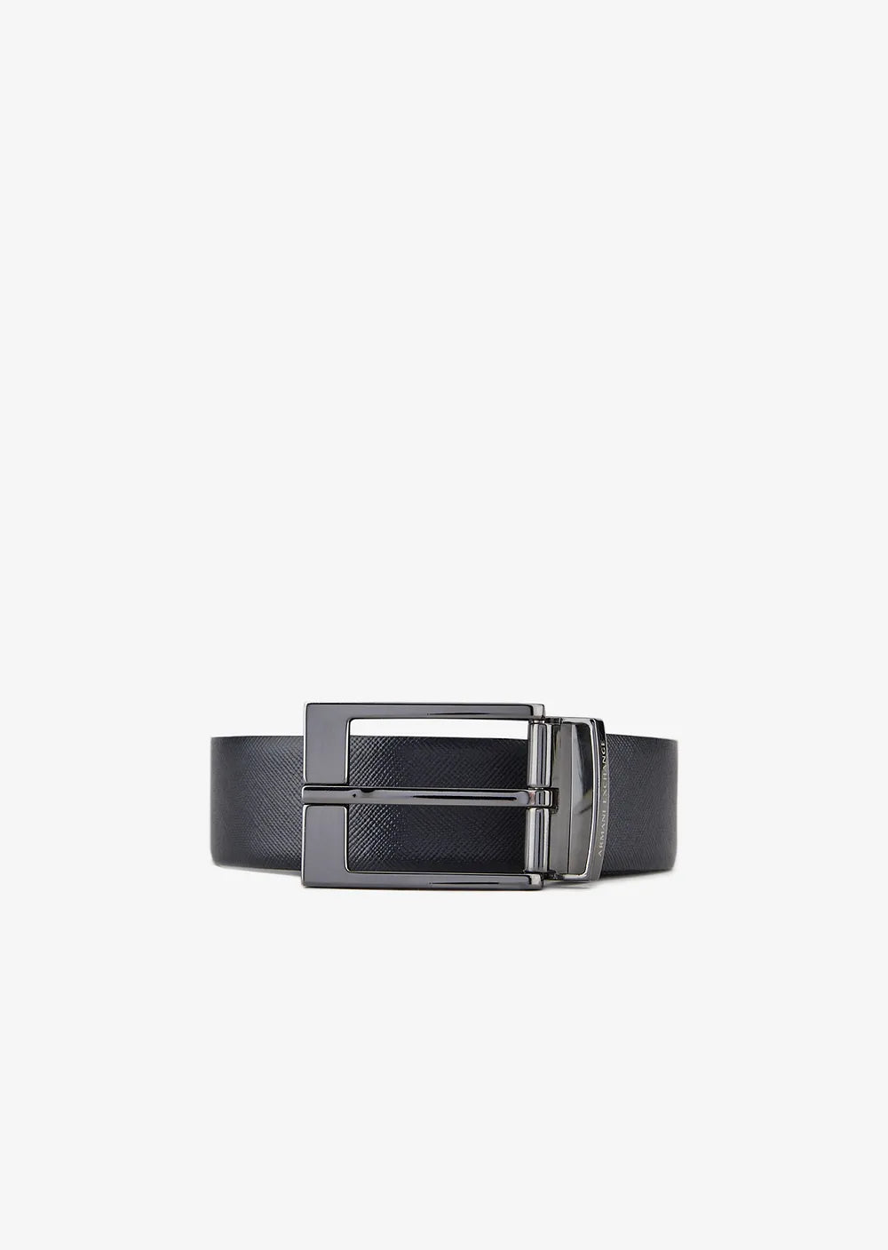 Cintura con fibia blu/grigio
