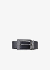 Cintura con fibia blu/grigio