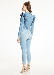 Giubbotto in denim