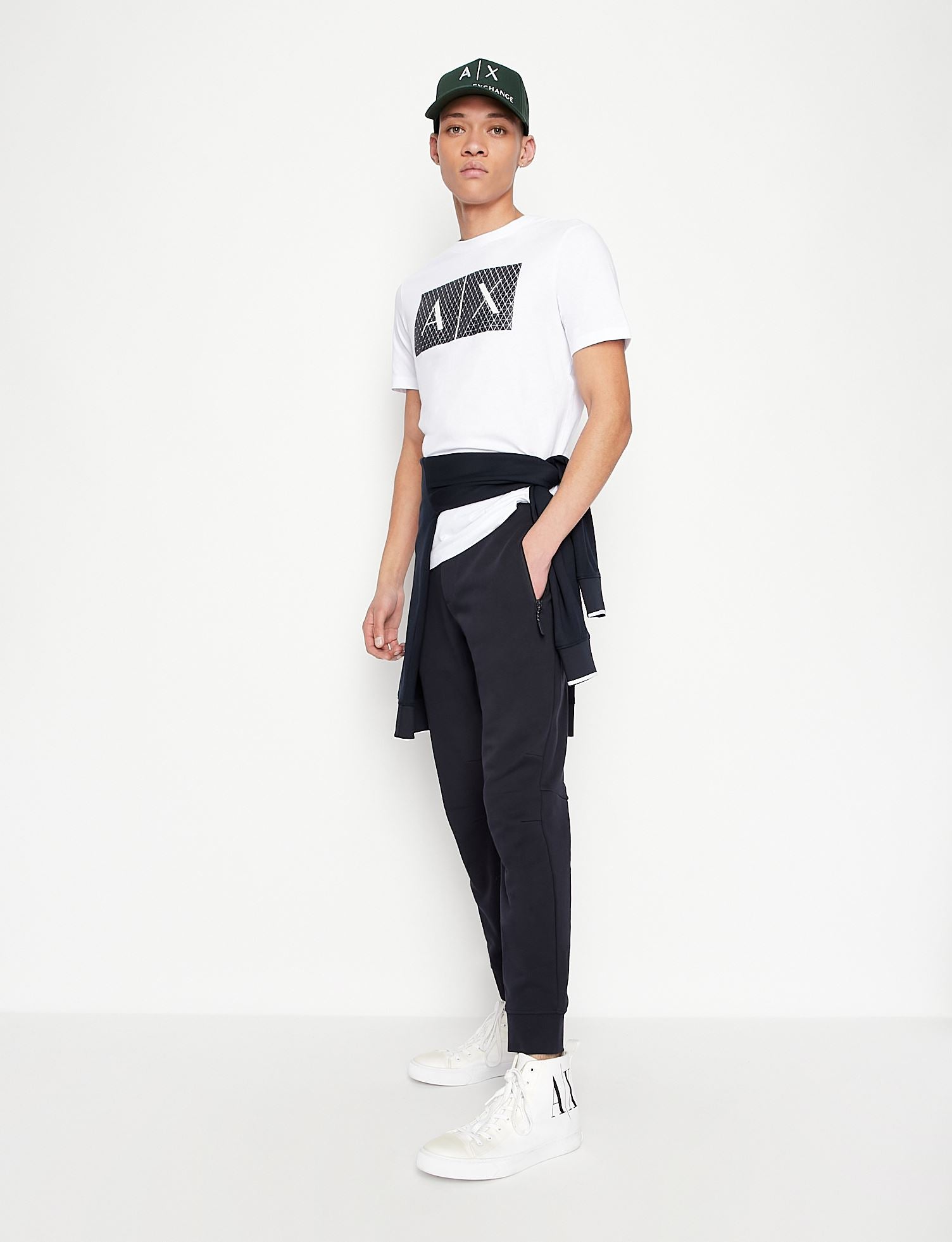 Pantaloni in felpa blu