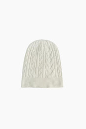 Berretto in maglia a trecce