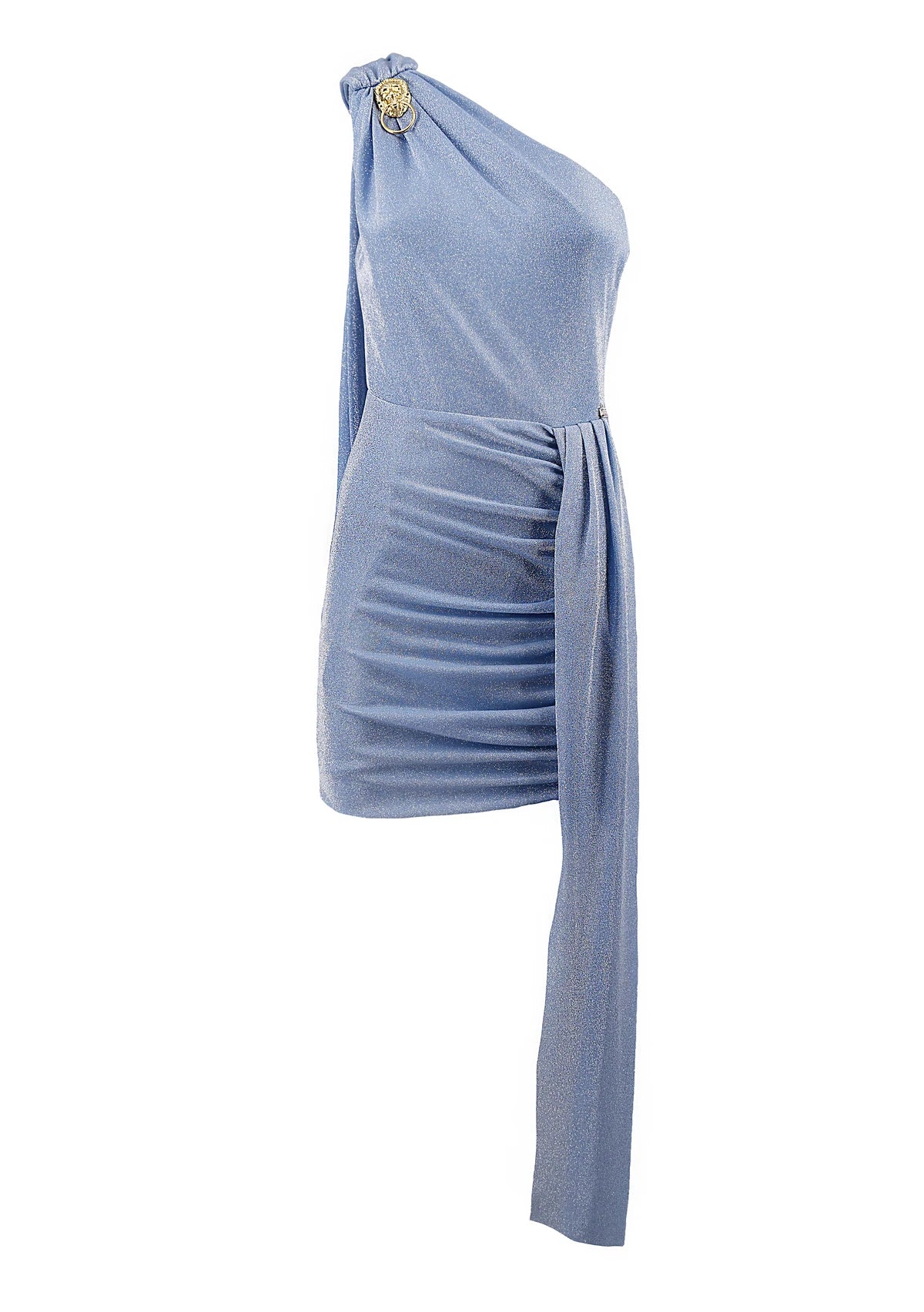 Abito lurex drappeggiato