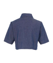 Camicia cropped annodata