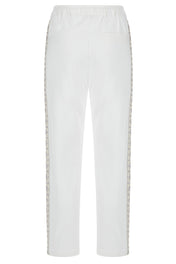Pantalone jogging con passamaneria