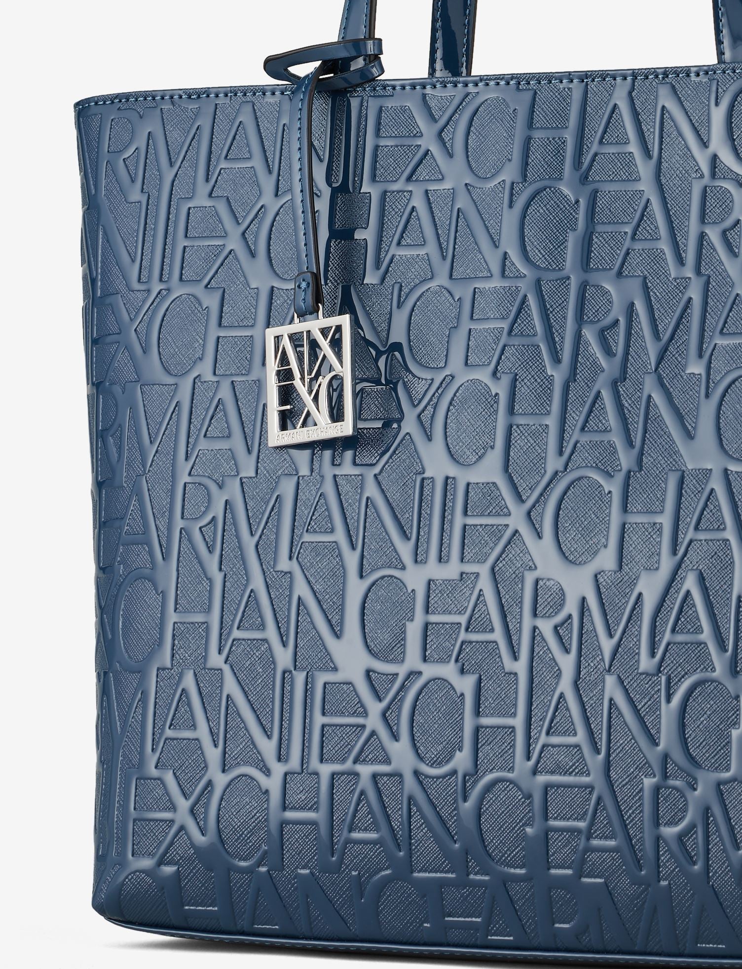 Borsa con logo bluette