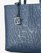 Borsa con logo bluette