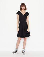Vestito corto nero