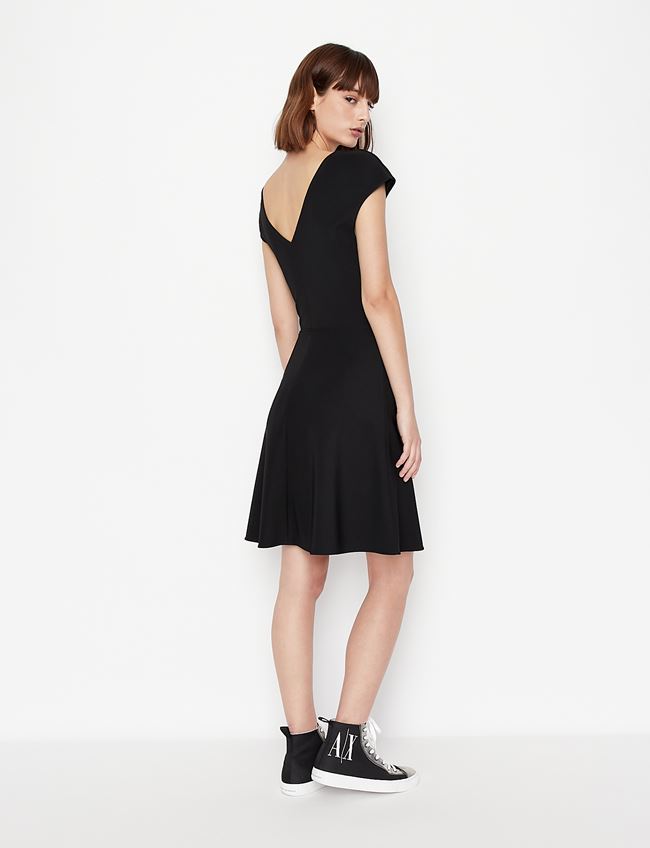 Vestito corto nero