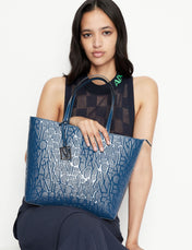 Borsa con logo bluette