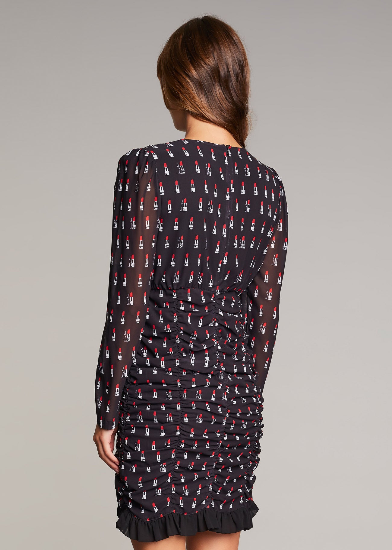ABITO IN CREPE E GEORGETTE