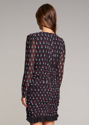 ABITO IN CREPE E GEORGETTE