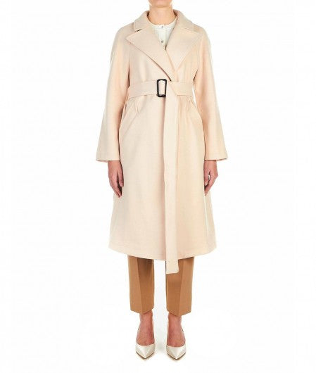 Cappotto con cintura