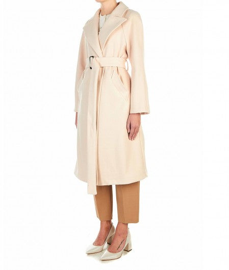 Cappotto con cintura