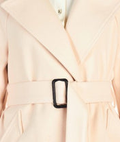Cappotto con cintura
