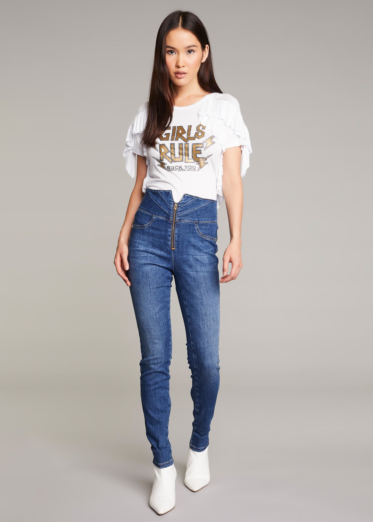 Jeggins in cotone stretch