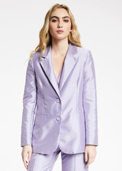 Blazer in shantung
