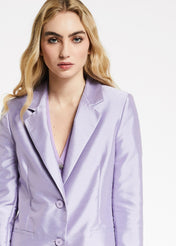 Blazer in shantung