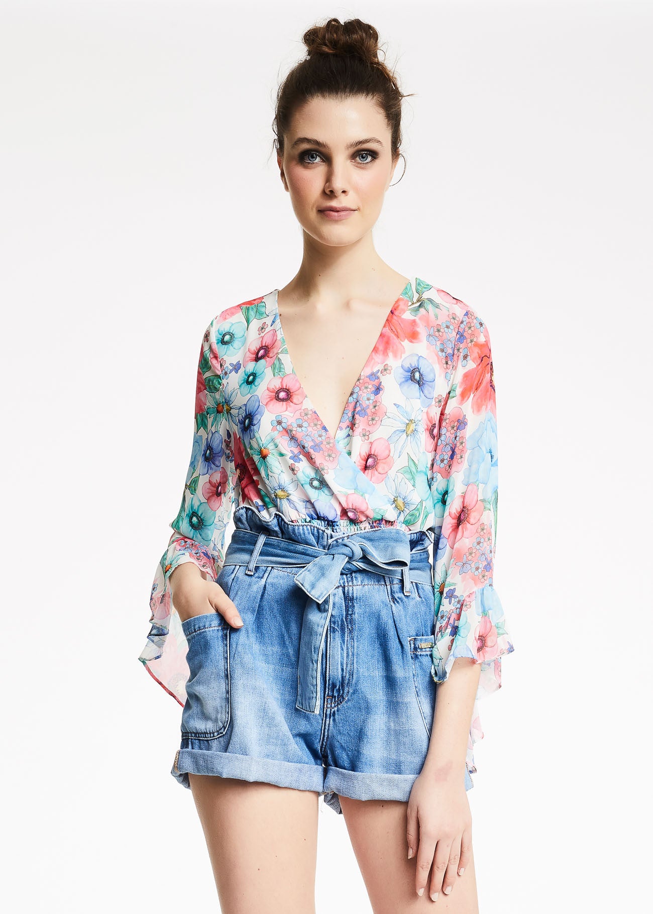 Blusa floreale