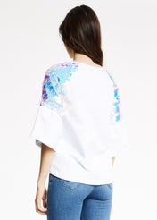 Felpa con paillettes