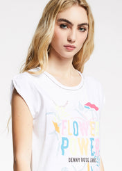Tshirt floreale