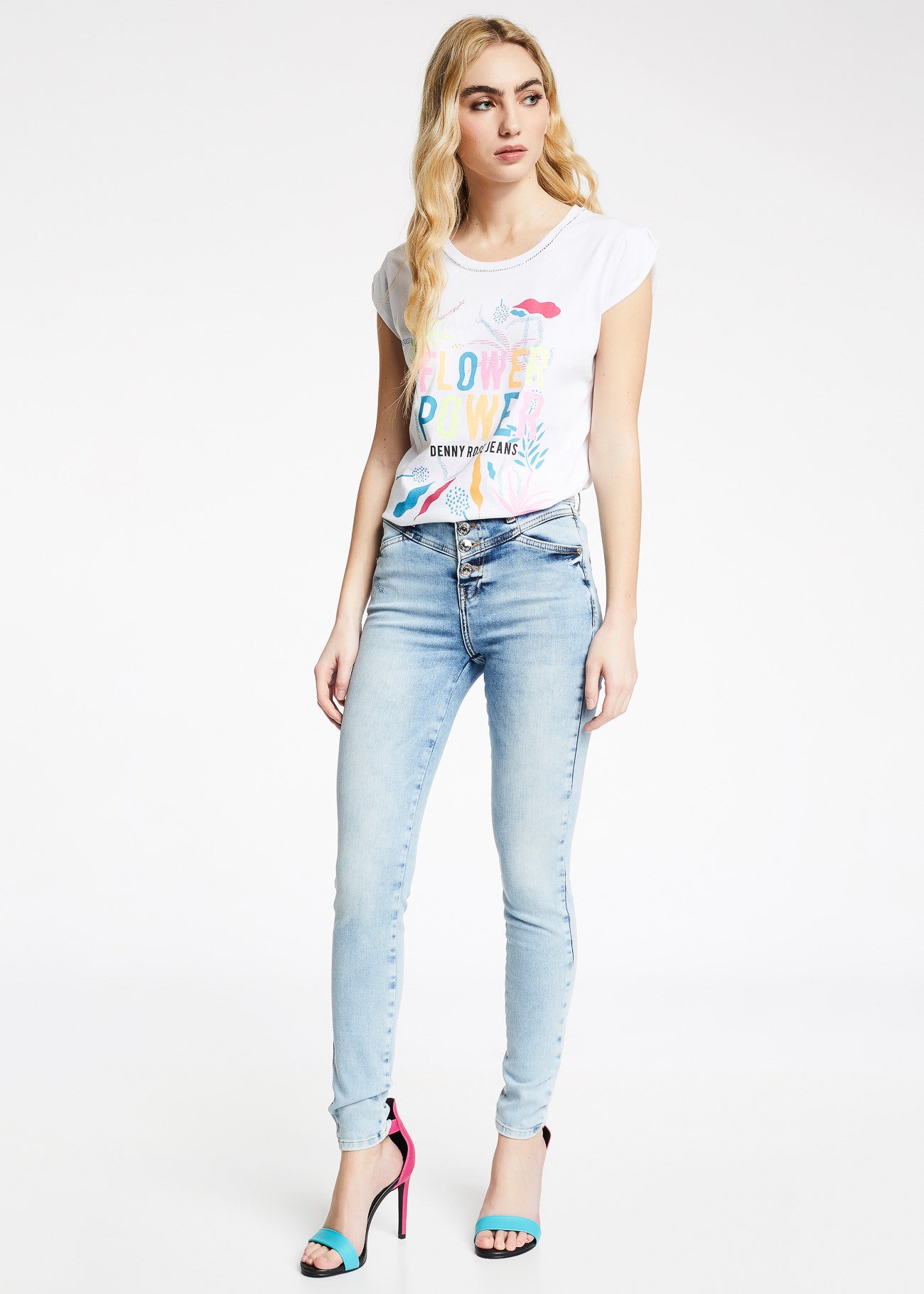 Tshirt floreale