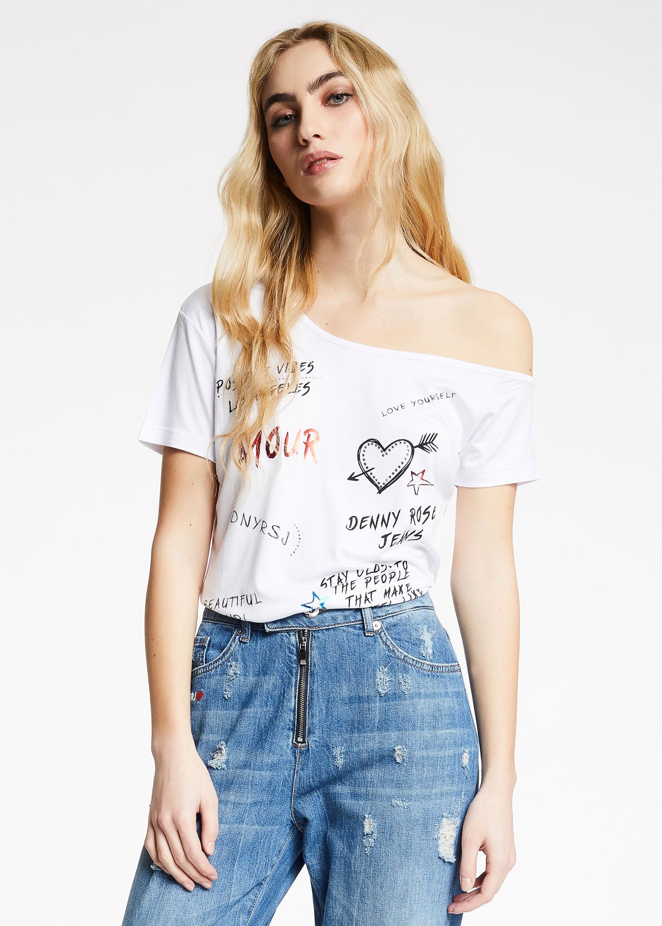Tshirt con lettering