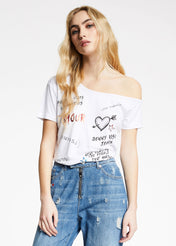 Tshirt con lettering