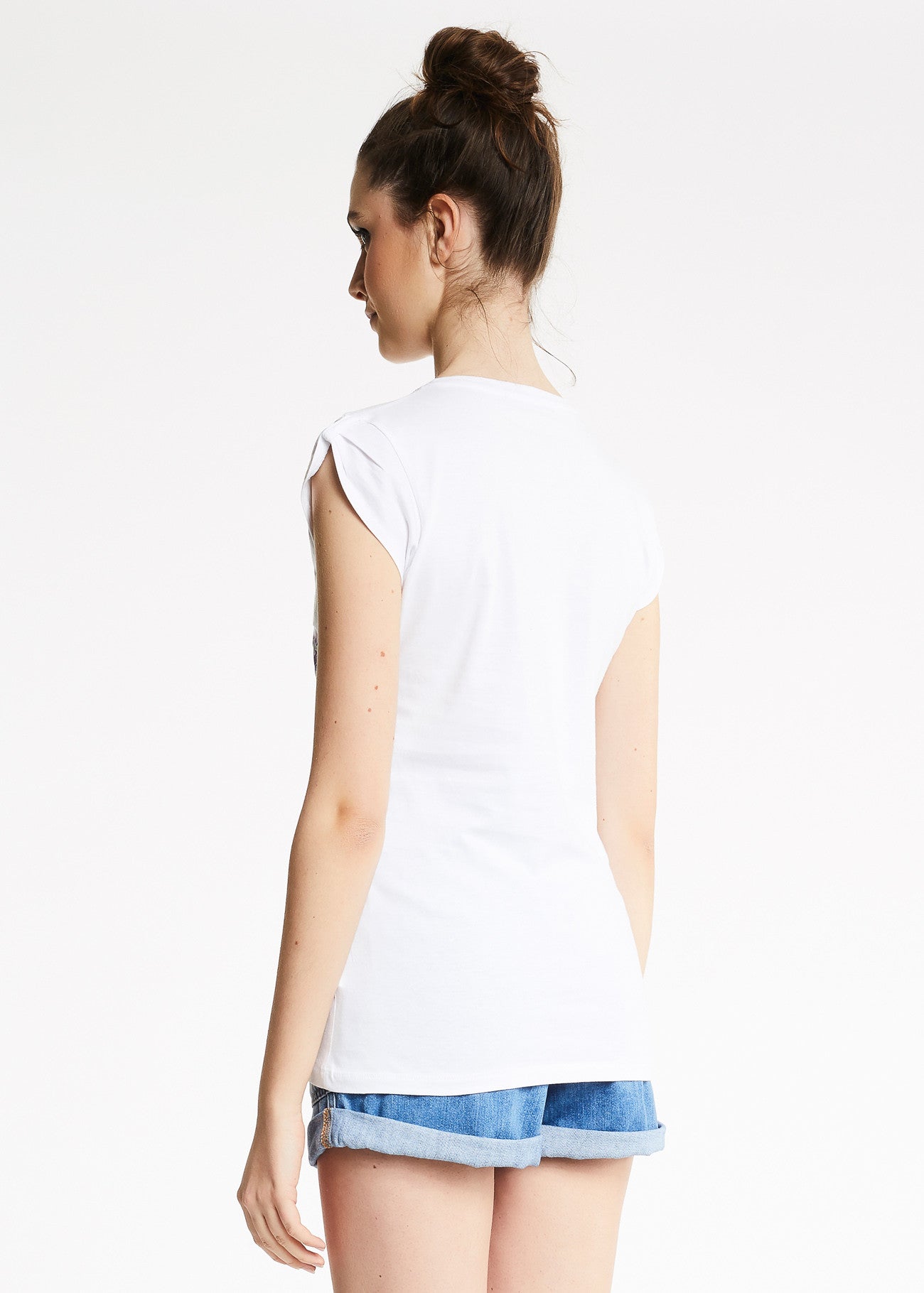 Tshirt con stampa multicolor