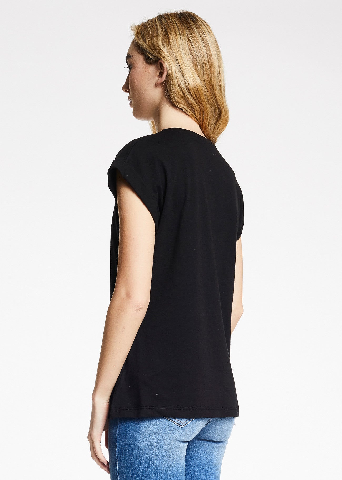 Tshirt con logo multicolor