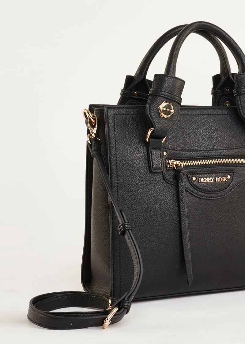 Shooping bag con maxi borchie