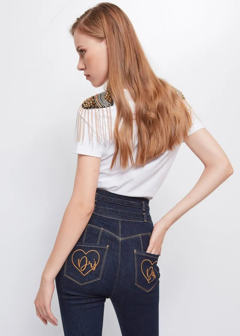 T-shirt con stampa grafica