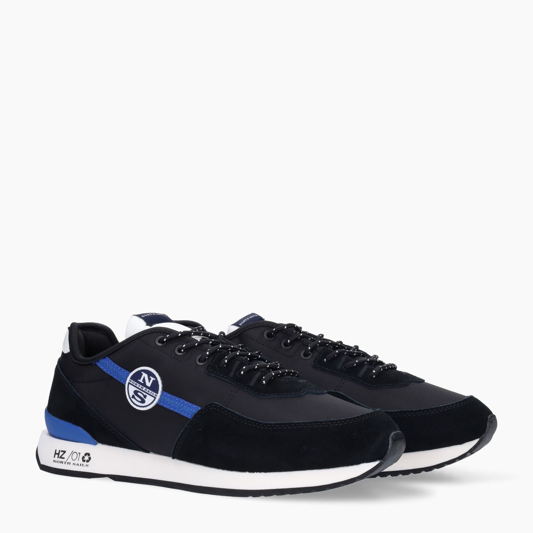 Sneakers HORIZON PLAIN nere e bluette
