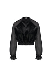 Blusa simil pelle