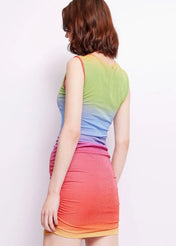 Abito in lurex multicolor