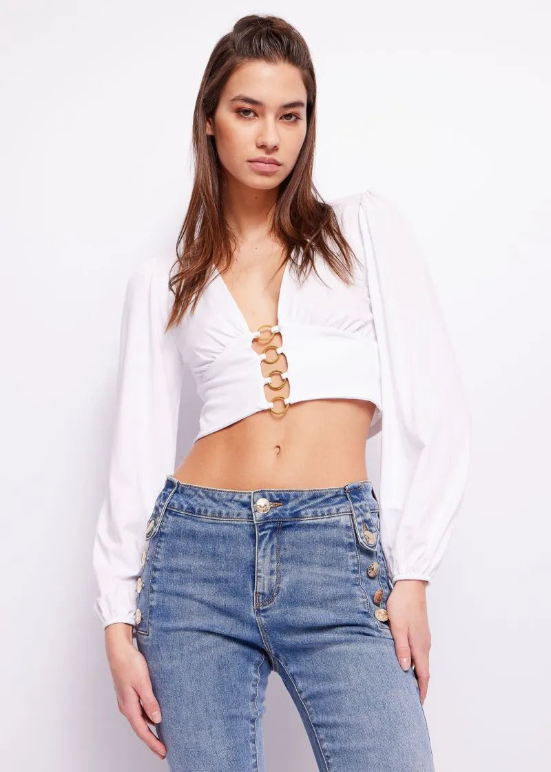 T-shirt con anelli