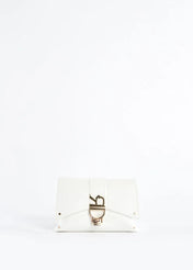 Crossbody in ecopelle con logo