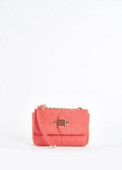 Crossbody in ecopelle trapuntata