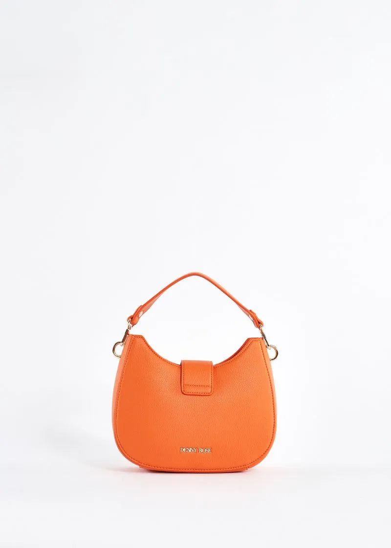 Crossbody in ecopelle con logo