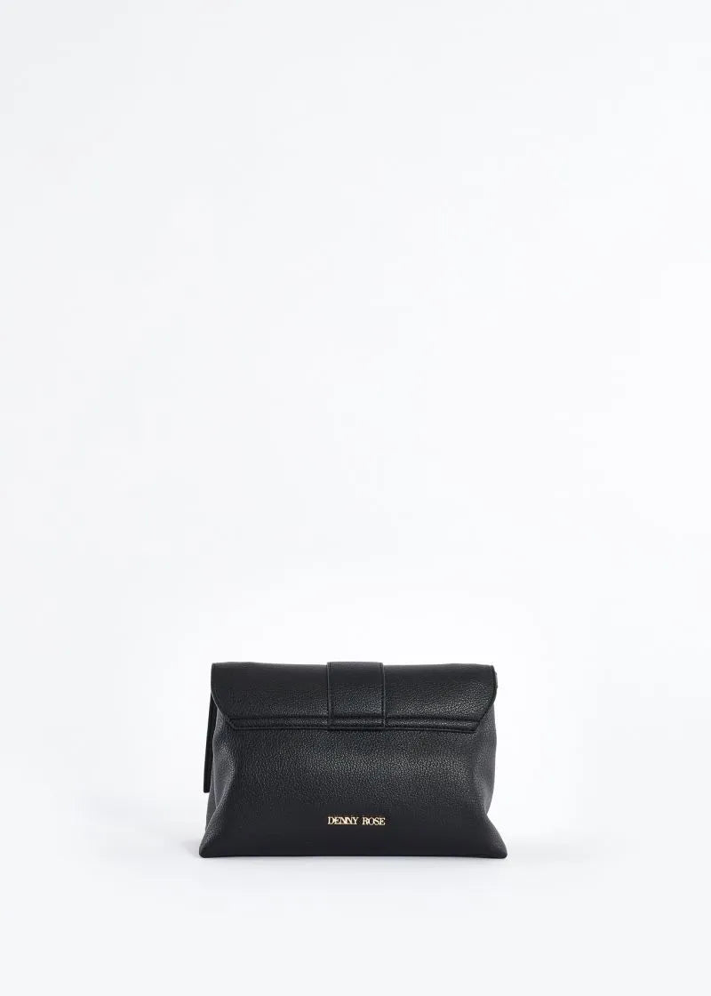 Crossbody in ecopelle con logo