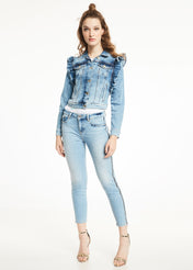 Giubbotto in denim