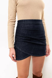 Minigonna in denim