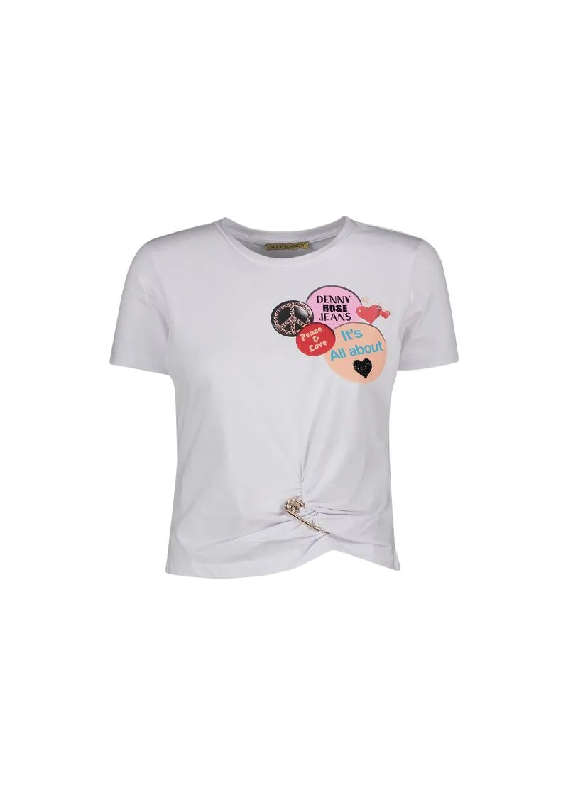 Tshirt con spille