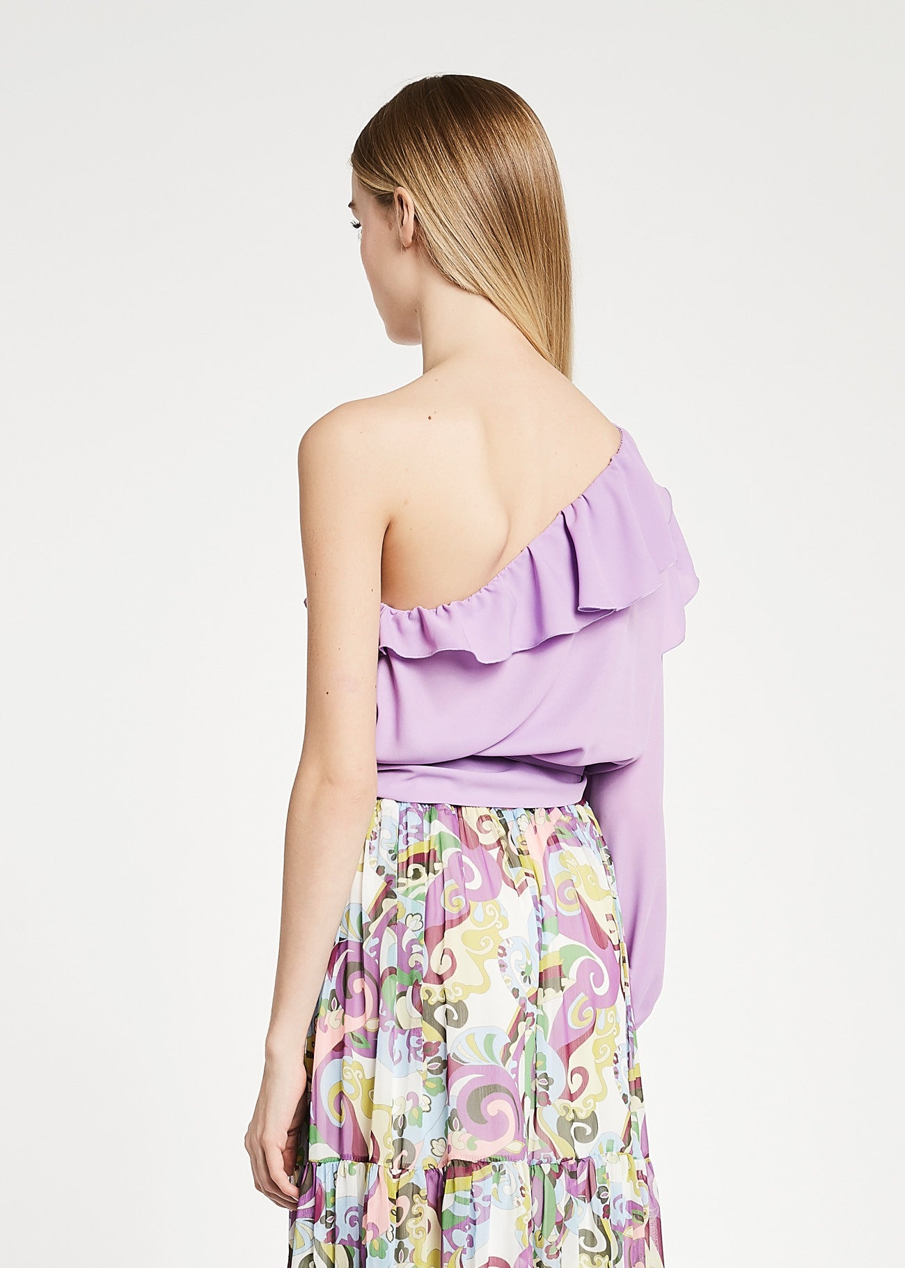 Blusa monospalla
